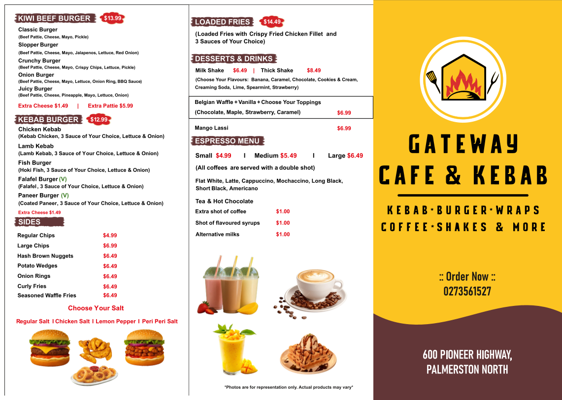 Gateway Cafe & Kebab Photo Menu 3