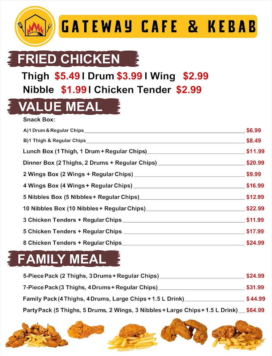 Gateway Cafe & Kebab Photo Menu 7