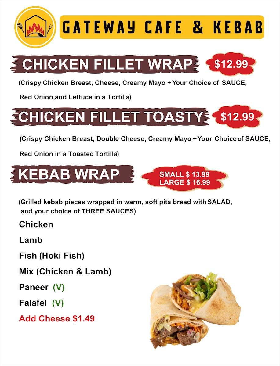 Gateway Cafe & Kebab Photo Menu 8