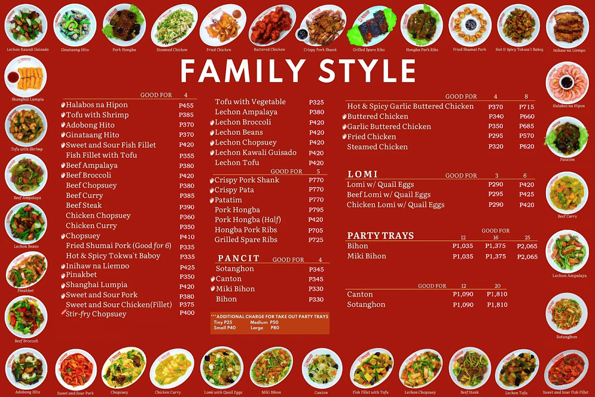 GOODTASTE RESTAURANT Photo Menu 3