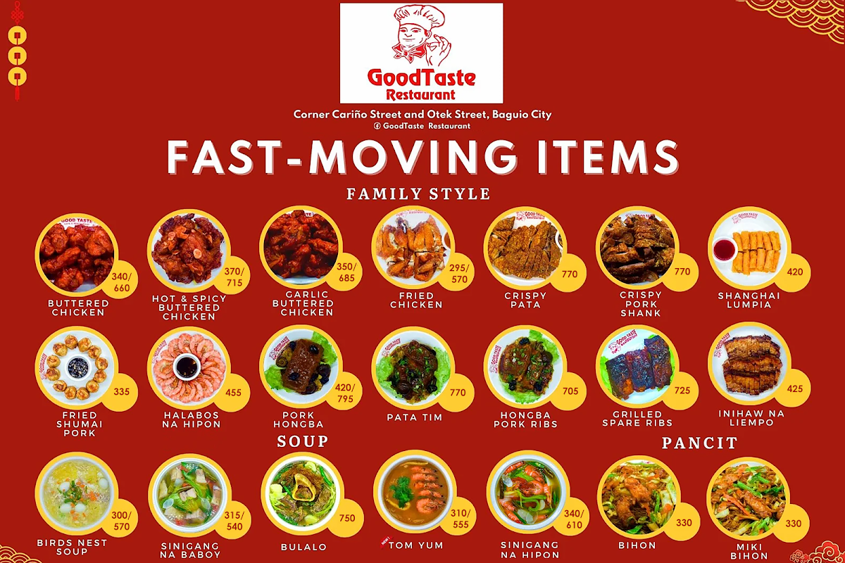 GOODTASTE RESTAURANT Photo Menu 7