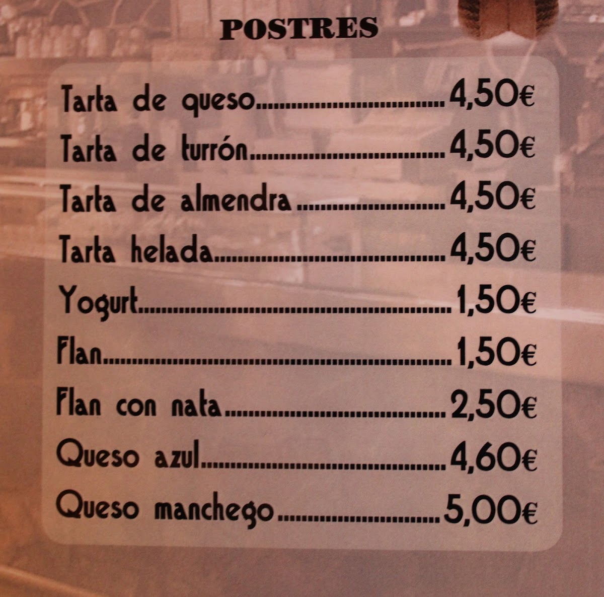 Mesón Suiza Photo Menu 9
