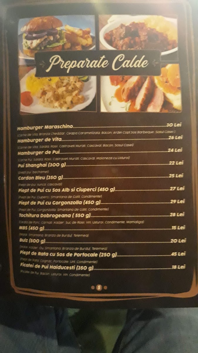 Restaurant Terasa Club - Bistro Photo Menu 2