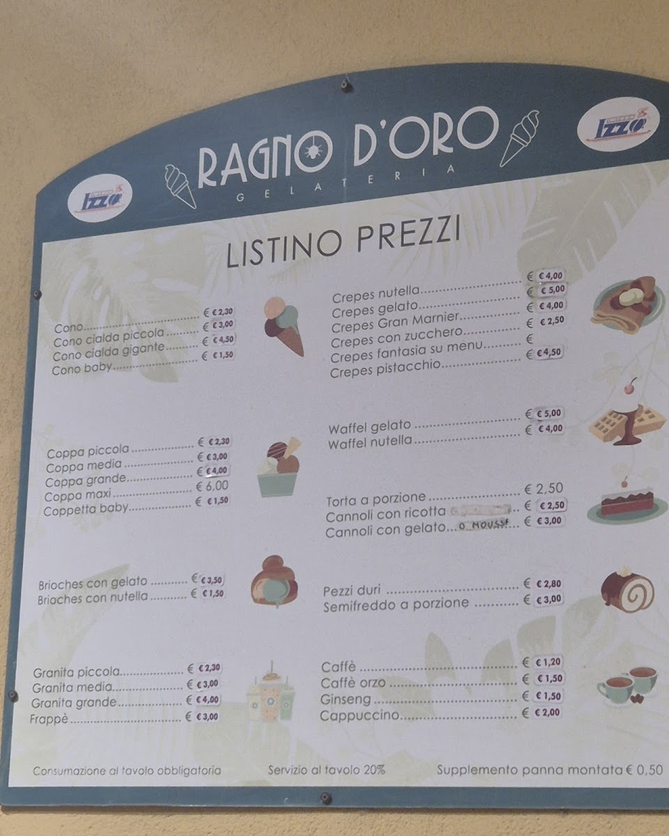 Gelateria Ragno d'oro - Gelato artigianale Photo Menu 1