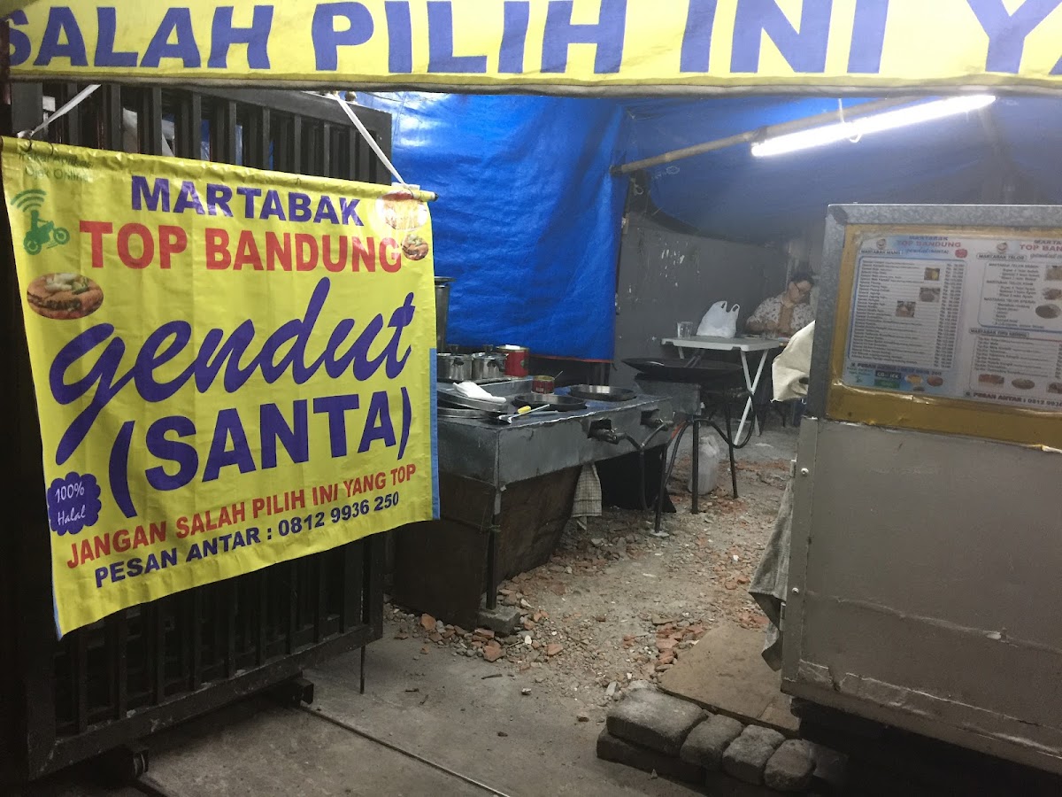 Martabak TOP Bandung Gendut Santa