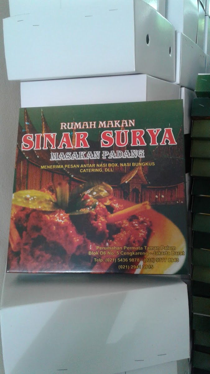 Sinar Surya Masakan Padang Photo Menu 3