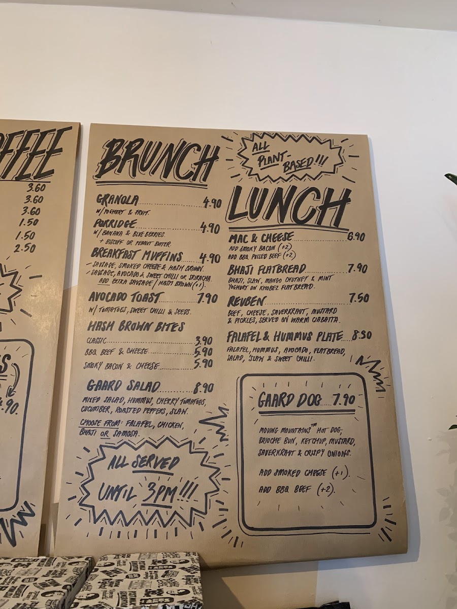Gaard Coffee Hide - Kelham Photo Menu 5