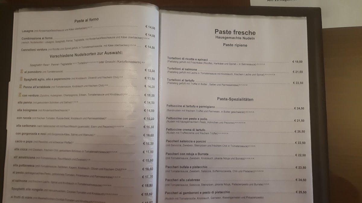 Pizzeria da Franco Photo Menu 8