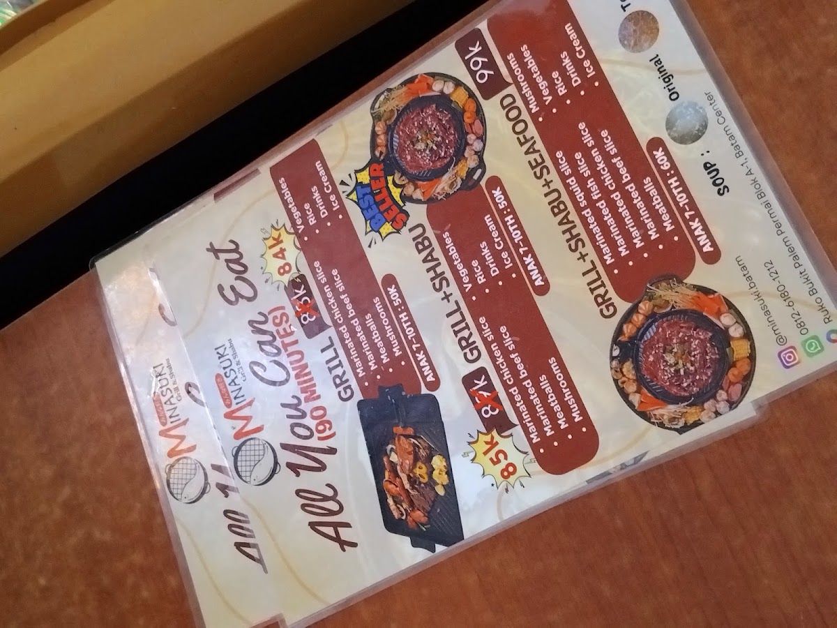 Minasuki Grill & Shabu Photo Menu 5