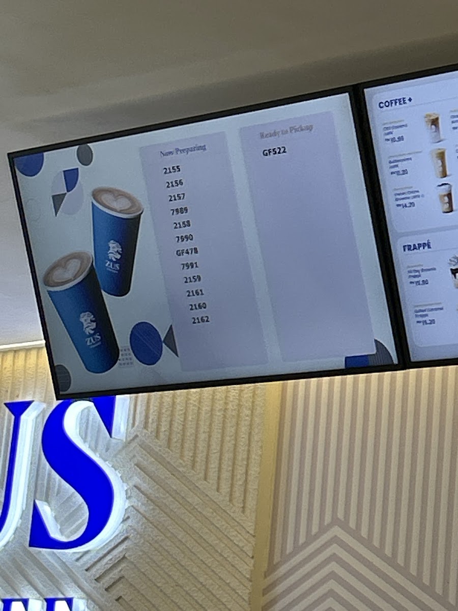 ZUS Coffee - Bukit Setongkol, Kuantan Photo Menu 2