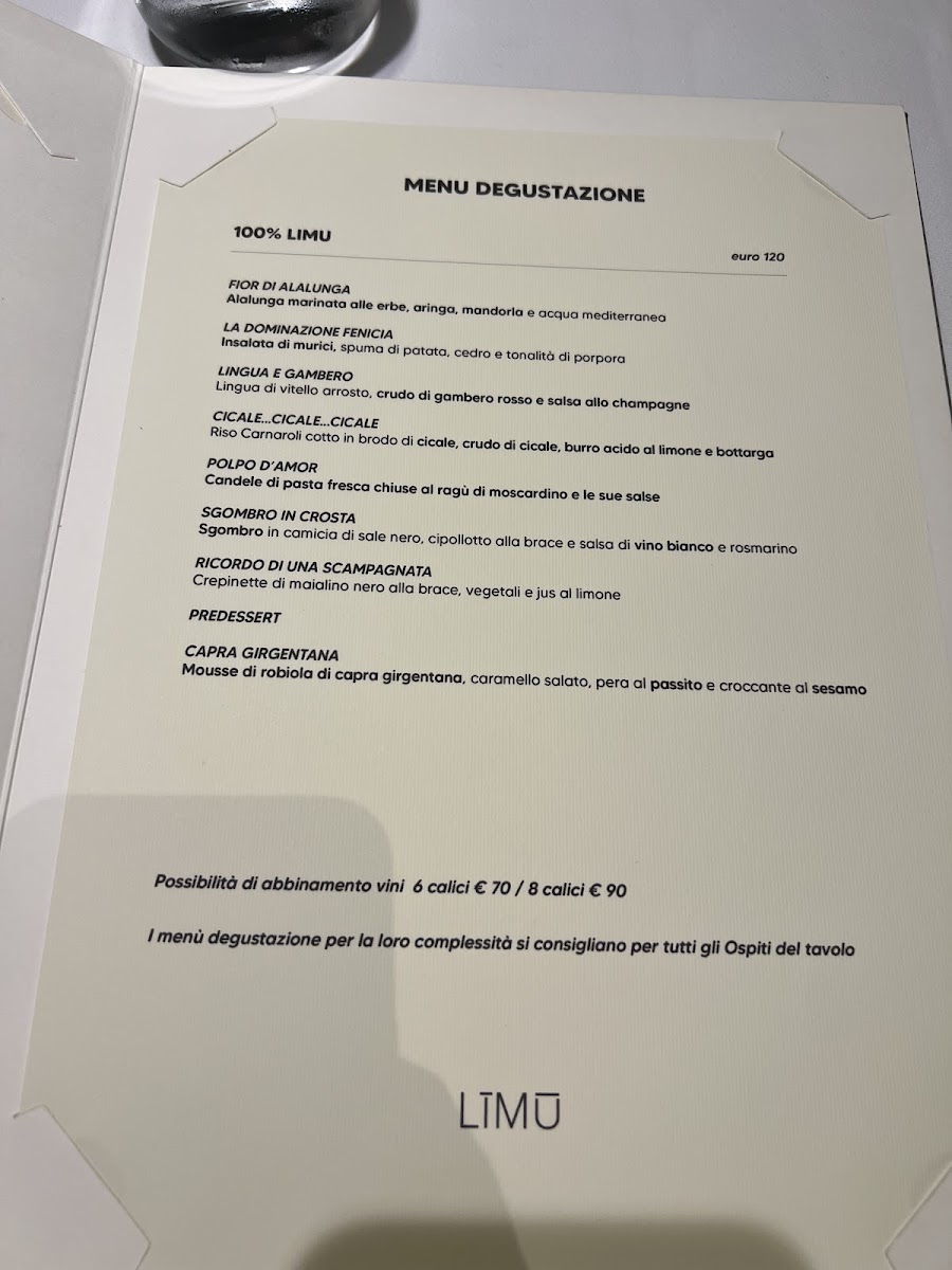 Limu restaurant Photo Menu 4