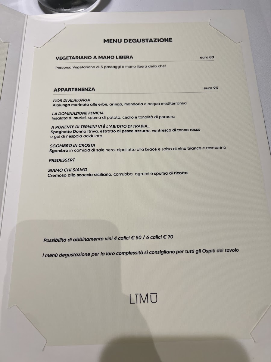 Limu restaurant Photo Menu 5