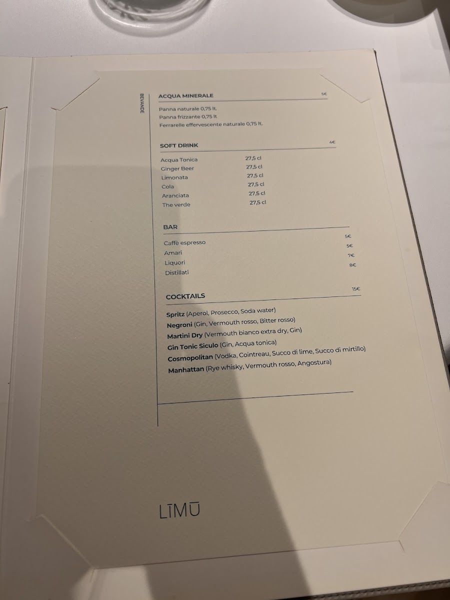 Limu restaurant Photo Menu 6