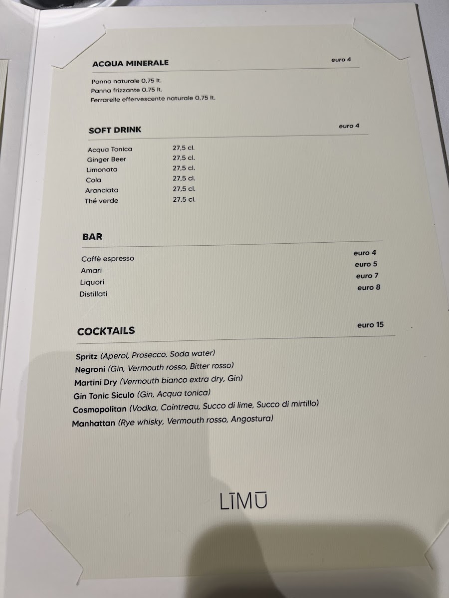 Limu restaurant Photo Menu 8