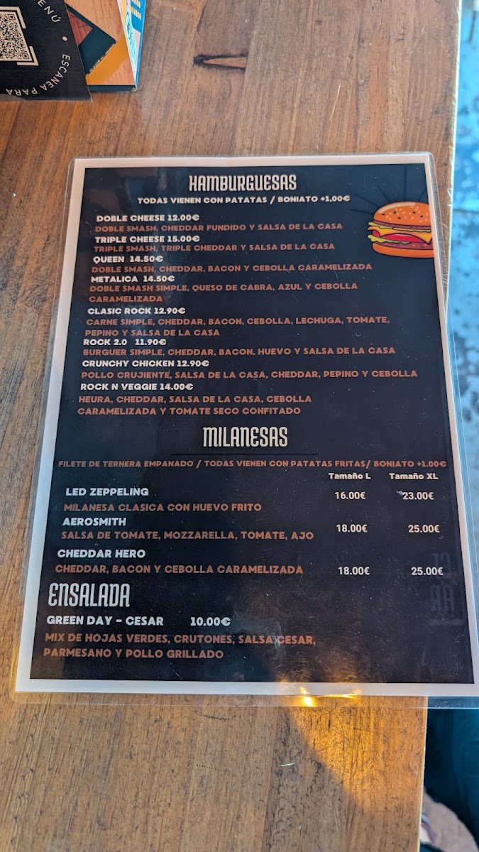 Boc n Roll SPORT Bar Photo Menu 4