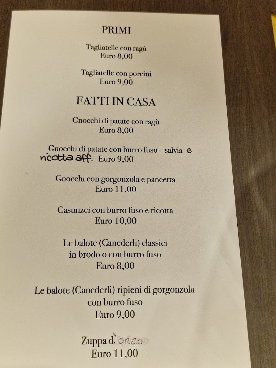 Carla's Bar Restaurant Photo Menu 2