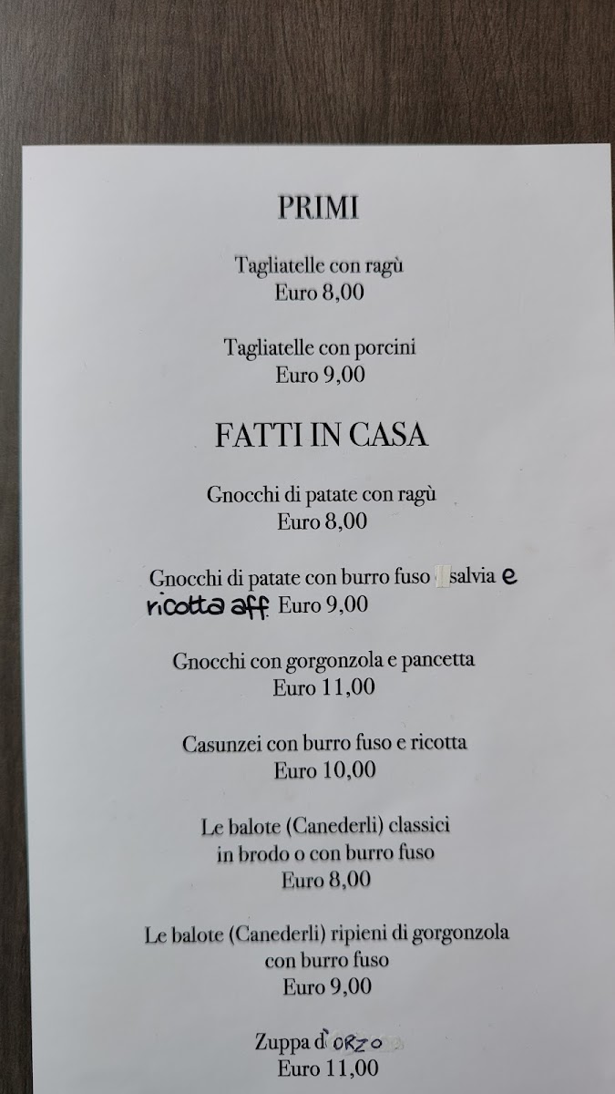Carla's Bar Restaurant Photo Menu 4