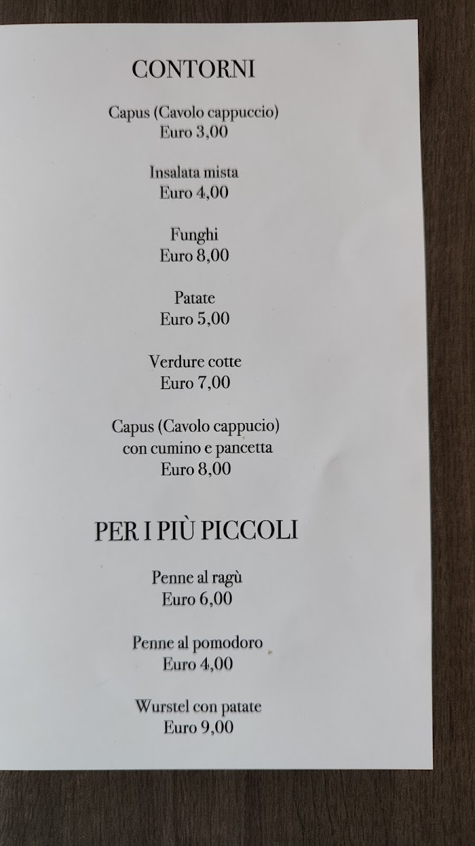 Carla's Bar Restaurant Photo Menu 5