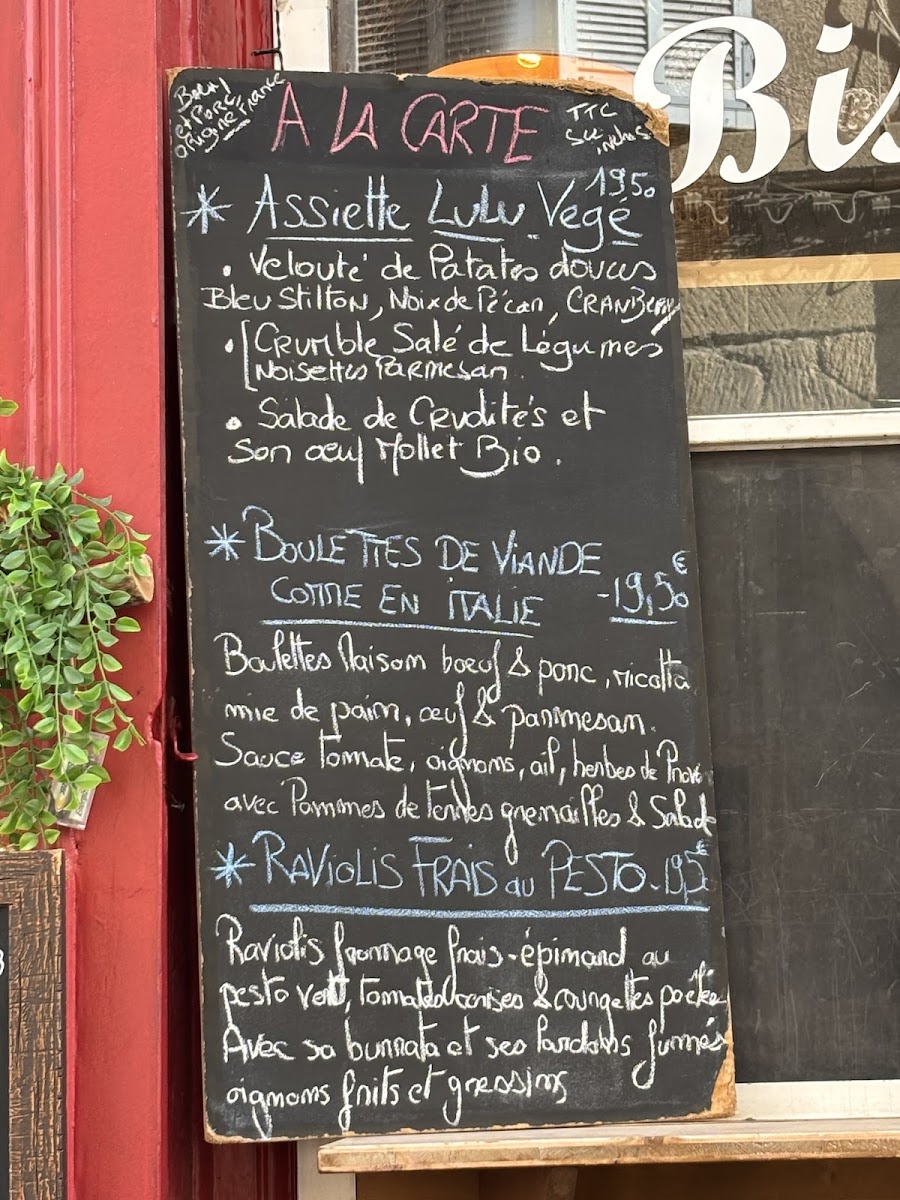 Chez Lulu - Aix Centre Ville Photo Menu 1