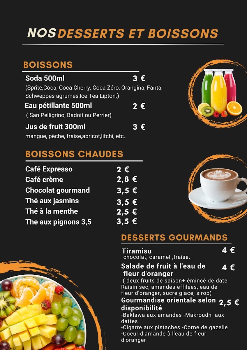 Le Trio Gourmand St Cyprien Photo Menu 4
