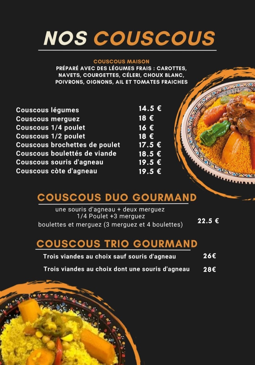 Le Trio Gourmand St Cyprien Photo Menu 5