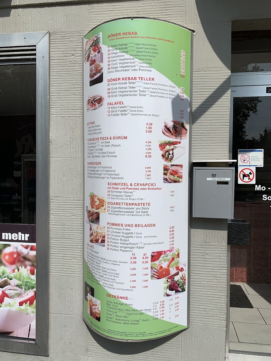 Fischbacher Kebabhaus SERVET USTA Photo Menu 2