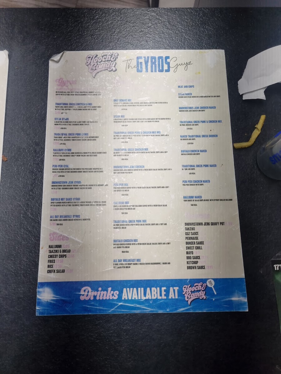 TheGyrosGuyz Photo Menu 1