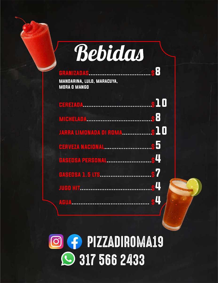 PIZZA DI ROMA FLORIDA Photo Menu 1