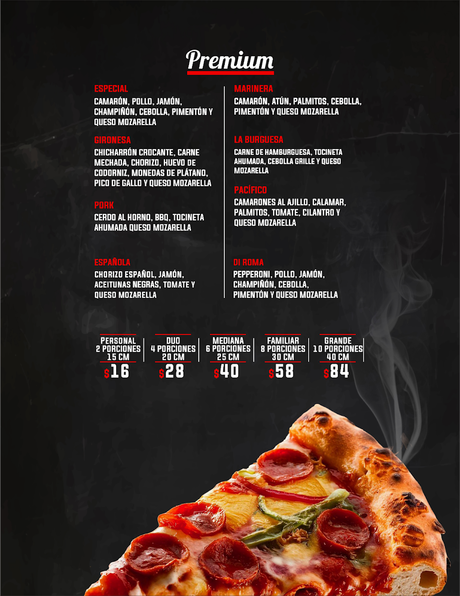 PIZZA DI ROMA FLORIDA Photo Menu 3