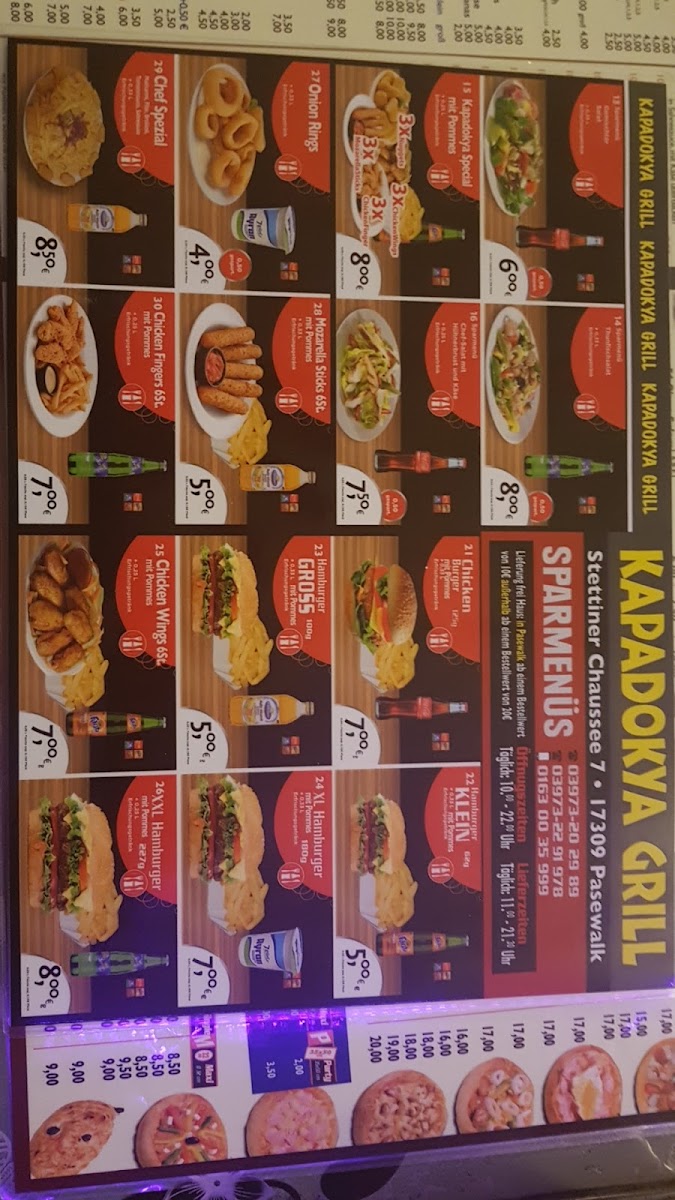 Kapadokya Grill Pasewalk Photo Menu 9