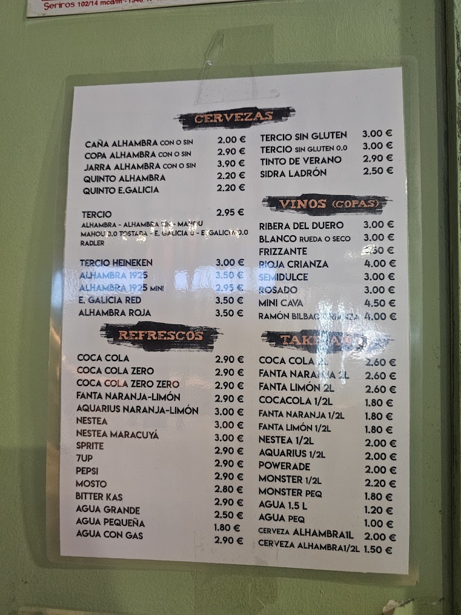 Thivany's Bar & Grill Photo Menu 1