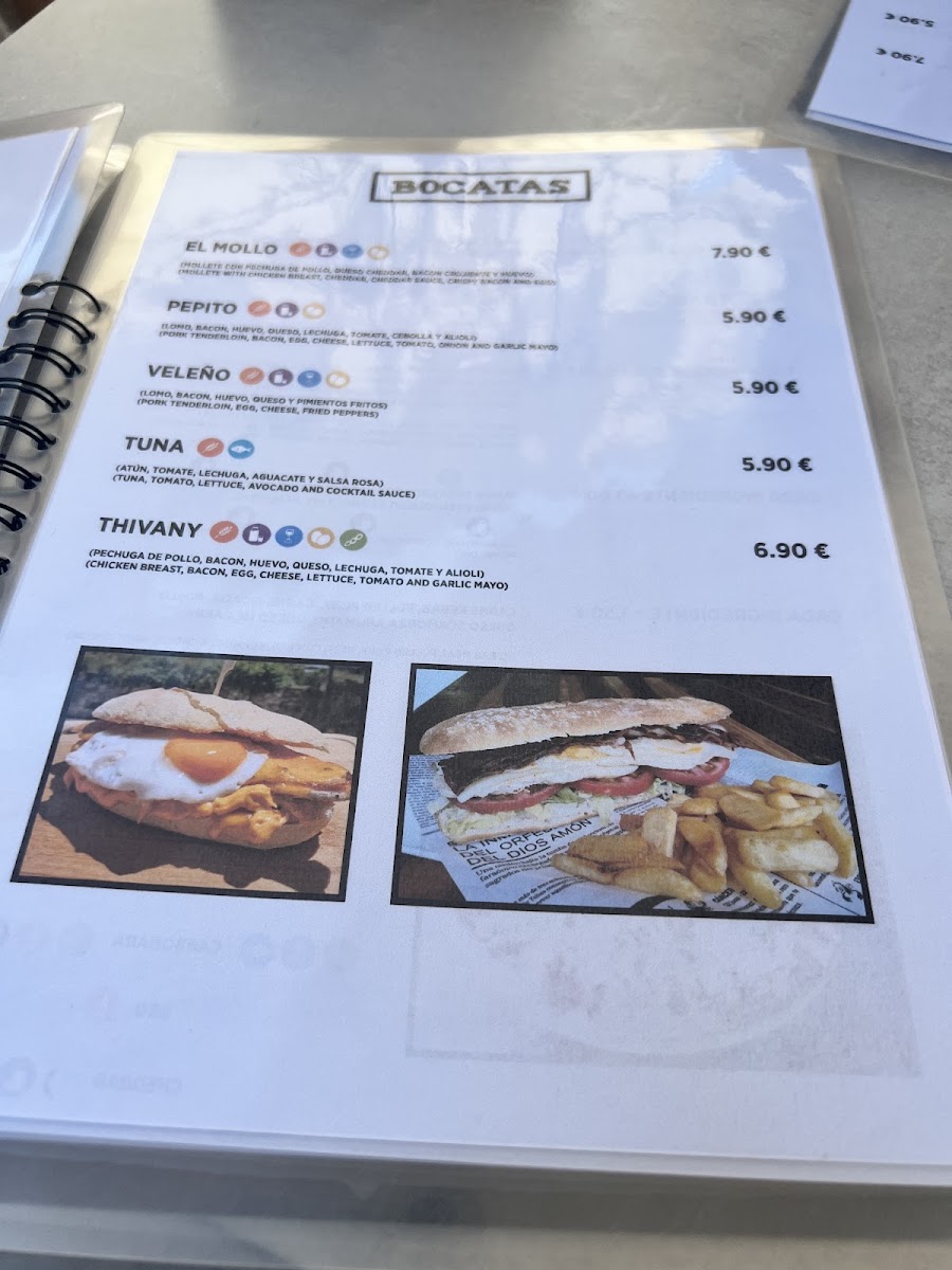 Thivany's Bar & Grill Photo Menu 3