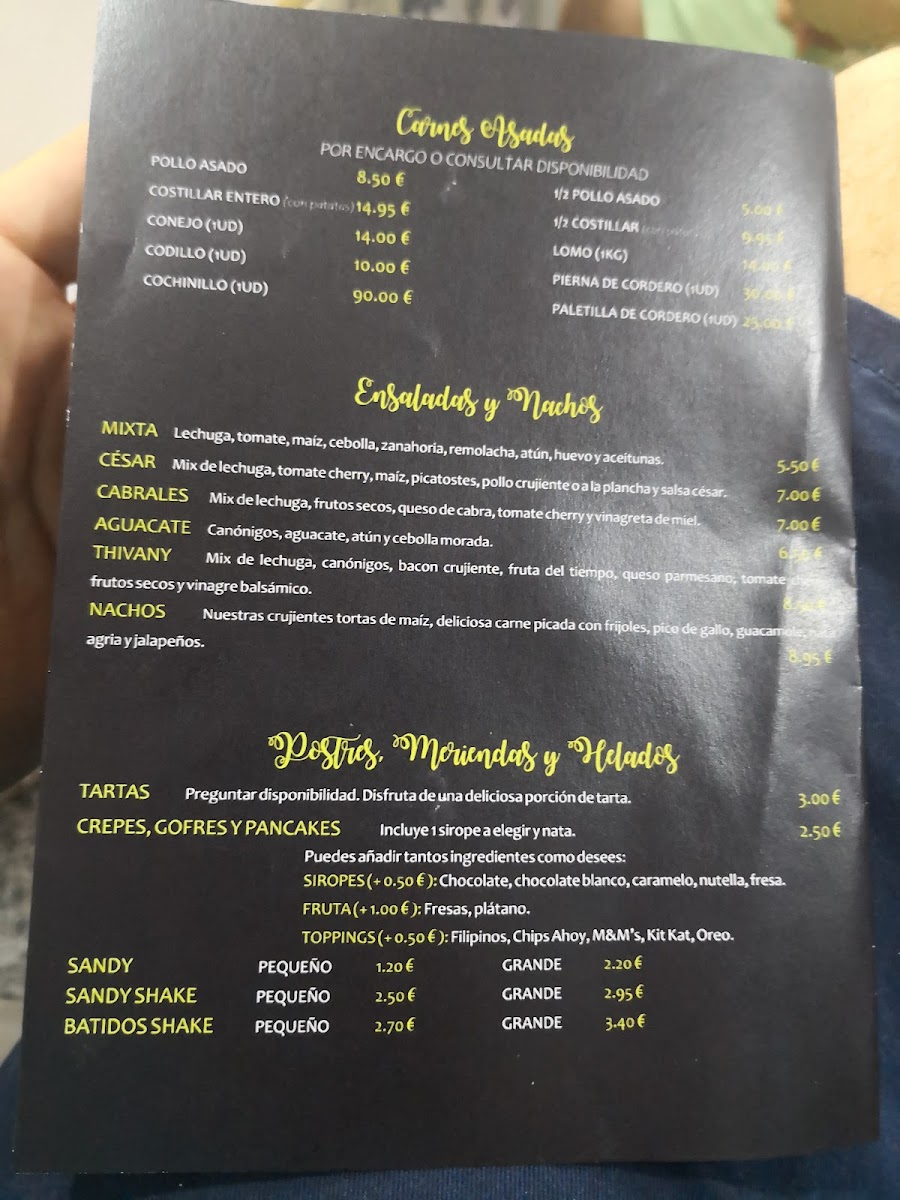 Thivany's Bar & Grill Photo Menu 5