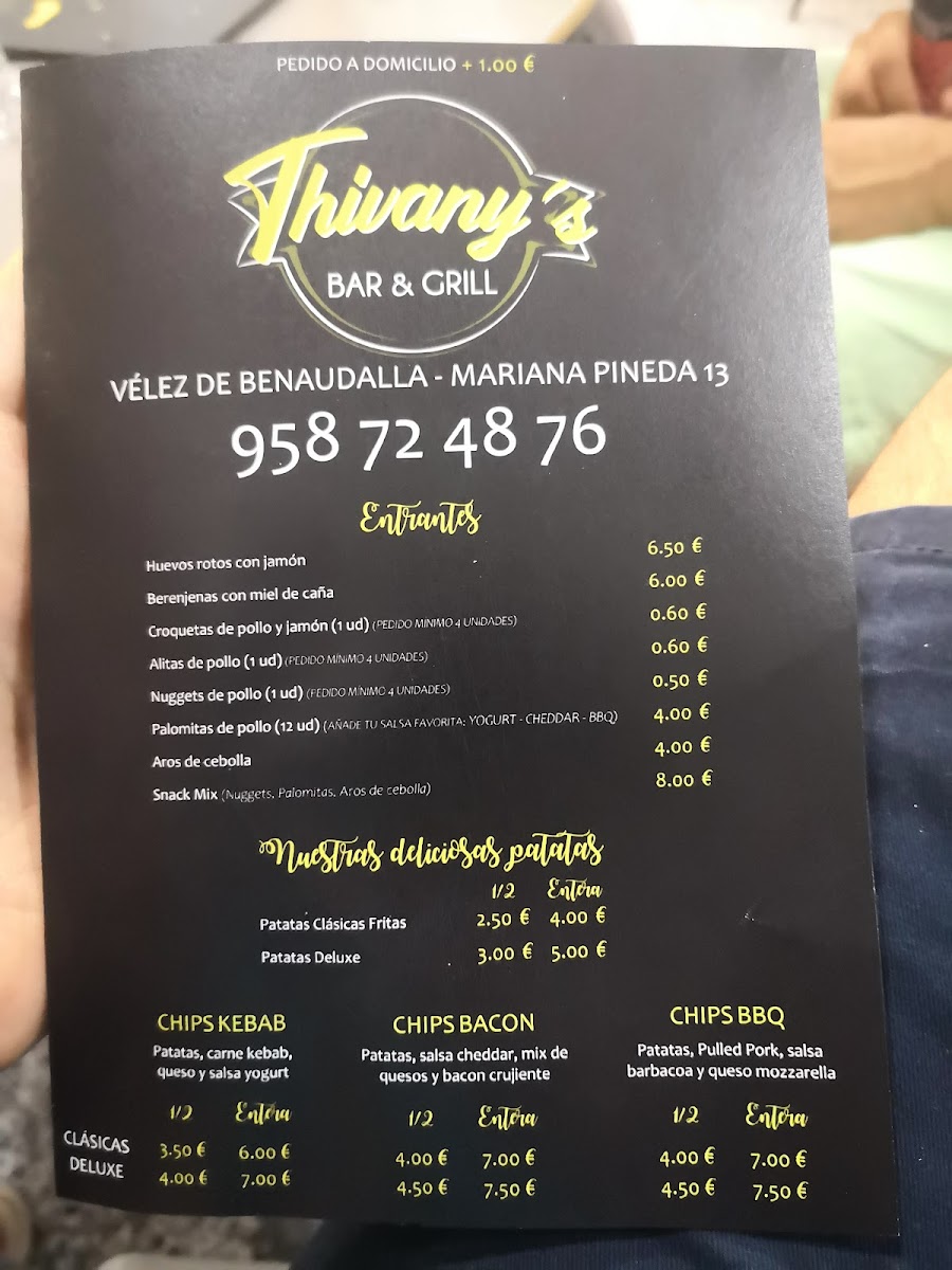 Thivany's Bar & Grill Photo Menu 6