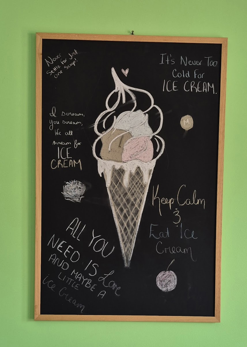 Ice cream shop Photo Menu 1