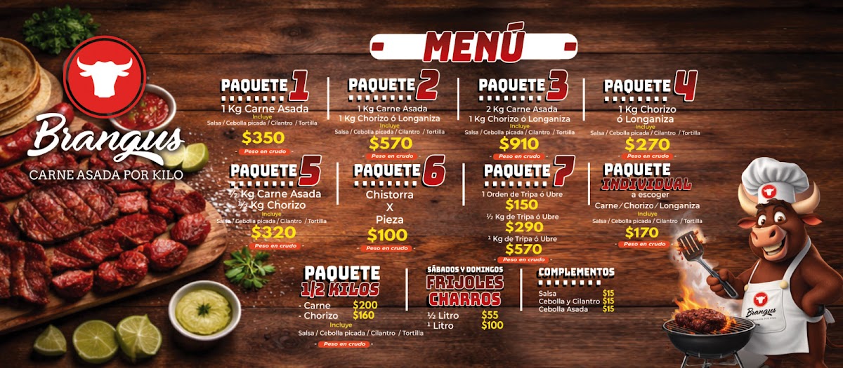 Brangus Carne por Kilo Photo Menu 1