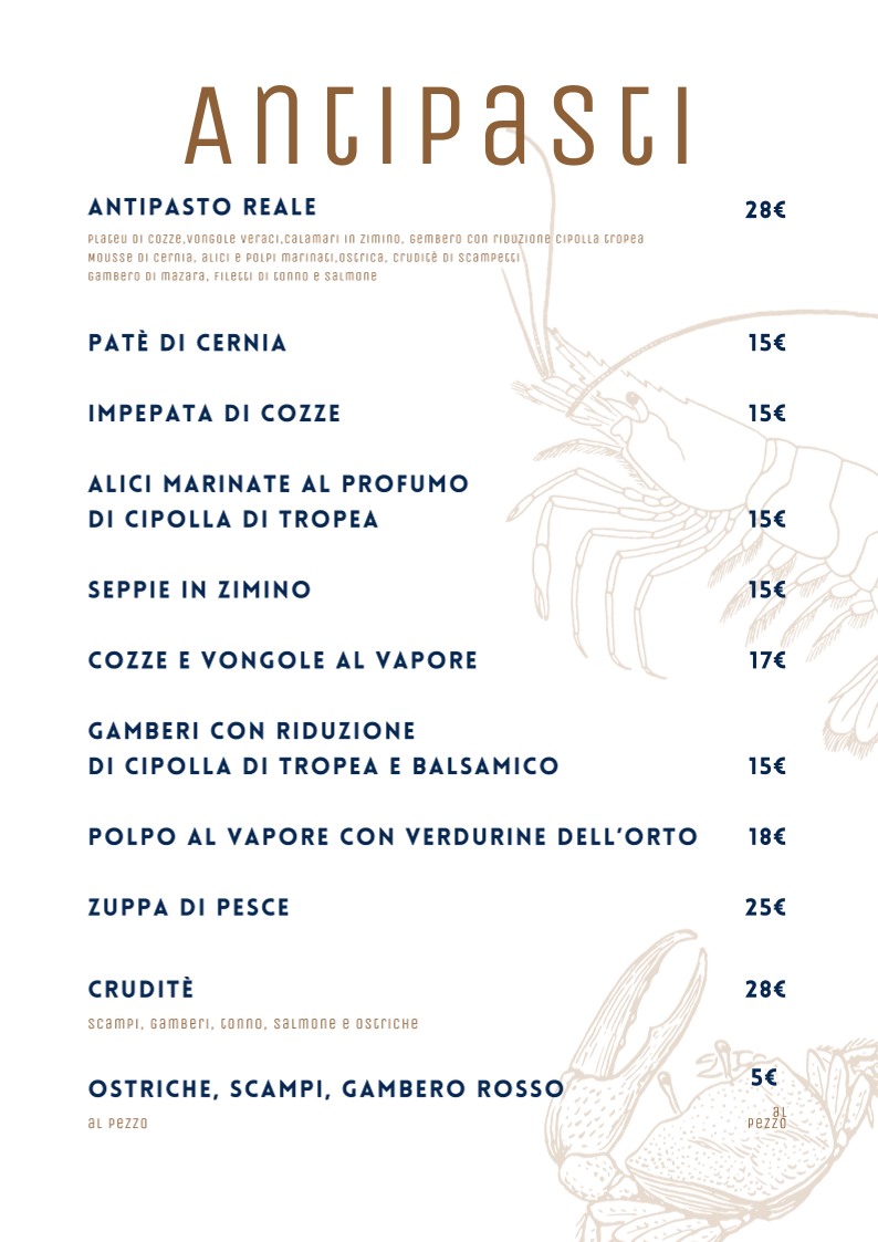 Ristorante Da Settimo Photo Menu 1