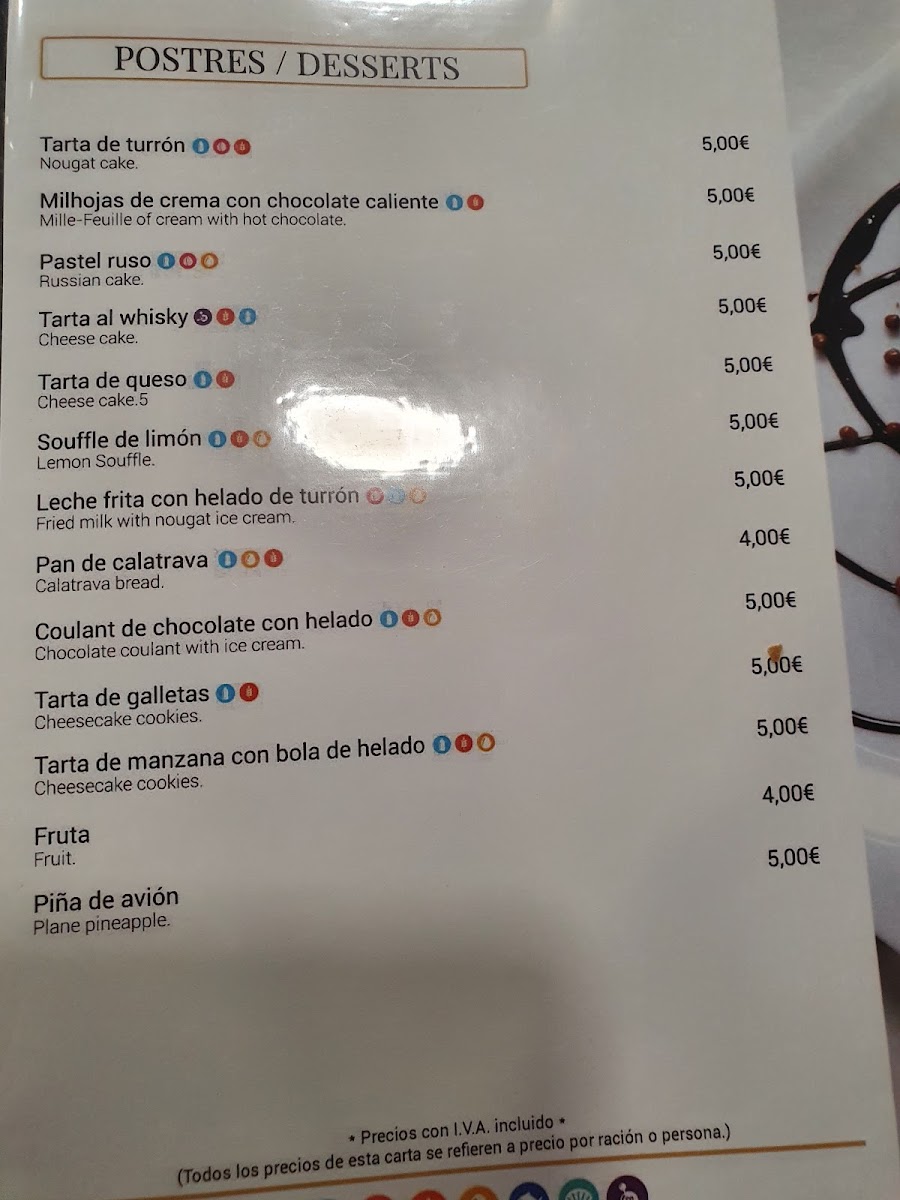 Restaurante Rincon de Joaquin Photo Menu 4
