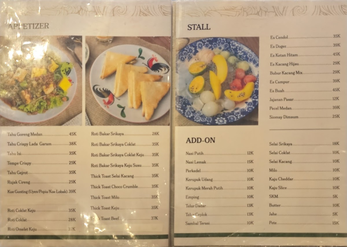 Kopitien67, Batavia Photo Menu 3
