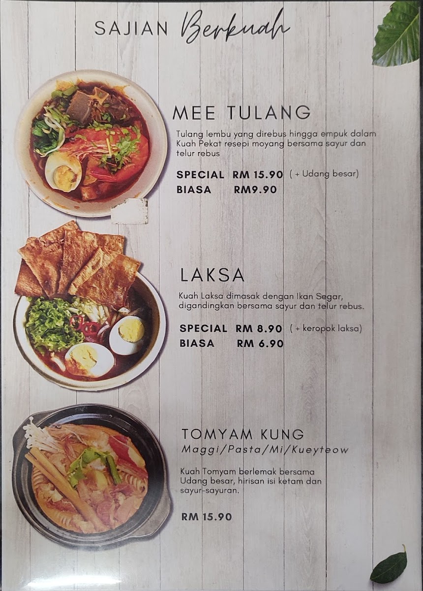 RUMAH PUTEH @ Nibong Tebal Photo Menu 5
