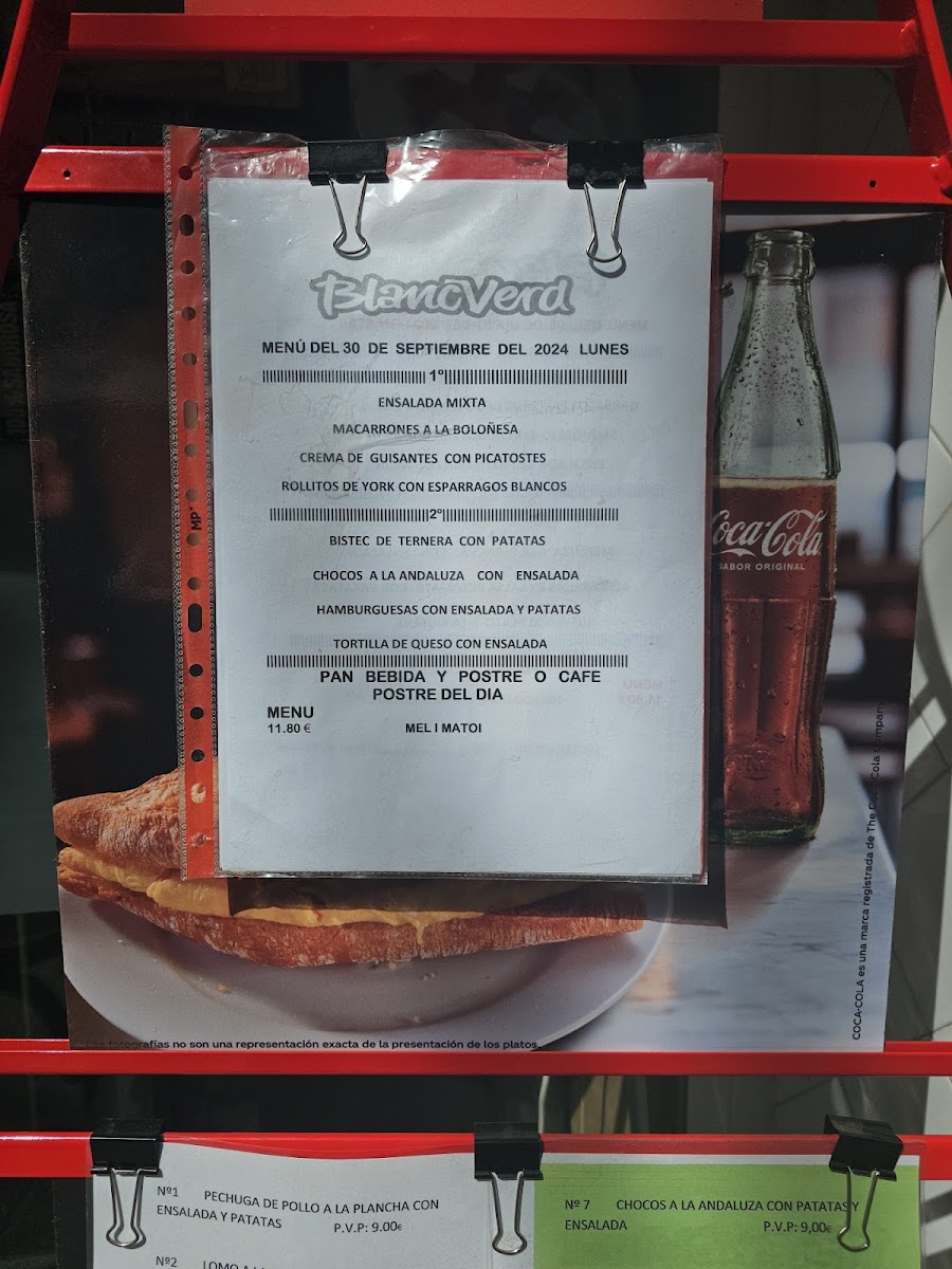 BlancVerd Photo Menu 1