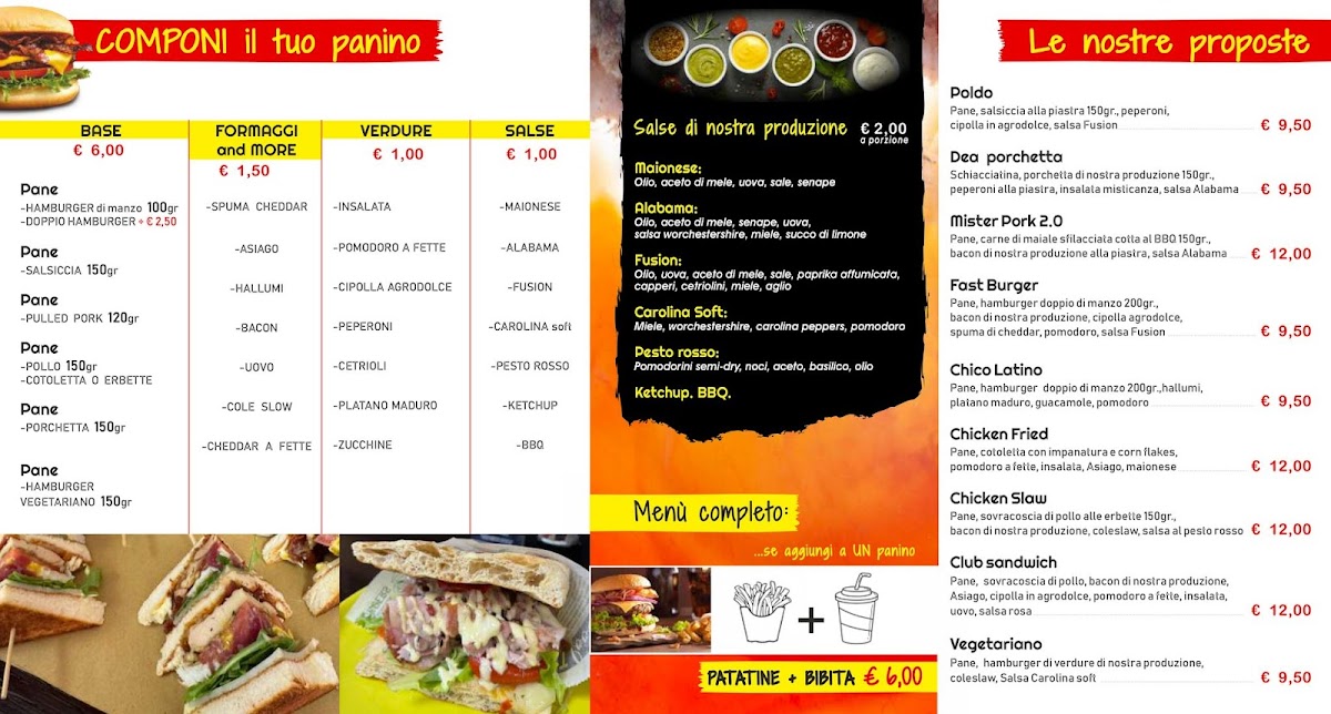 Fast & Fusion Gastrofood Photo Menu 2