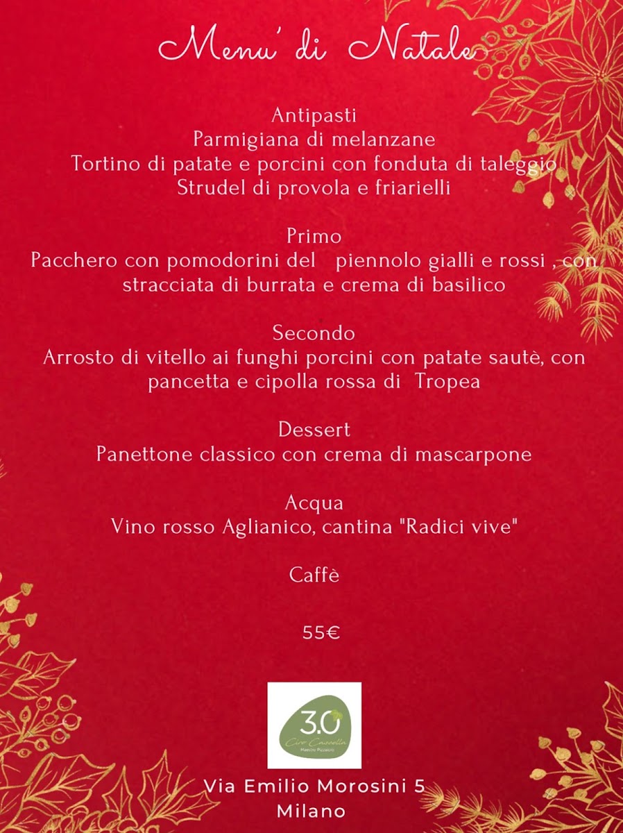 Pizzeria Ciro Cascella 3.0 Milano Photo Menu 1