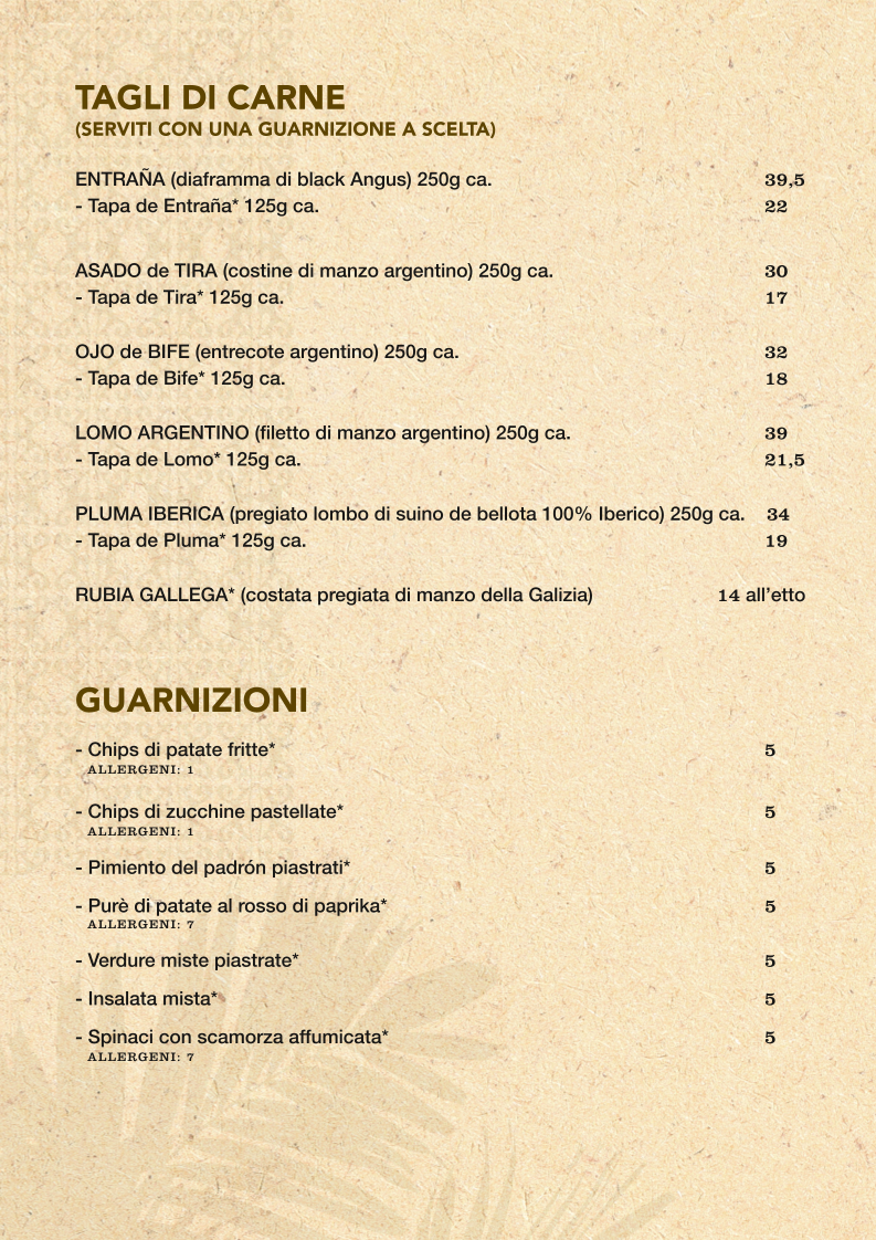 Six Restaurant Club Photo Menu 3