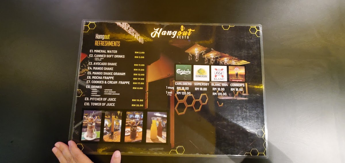 HangoutResto Kota Kinabalu Photo Menu 2