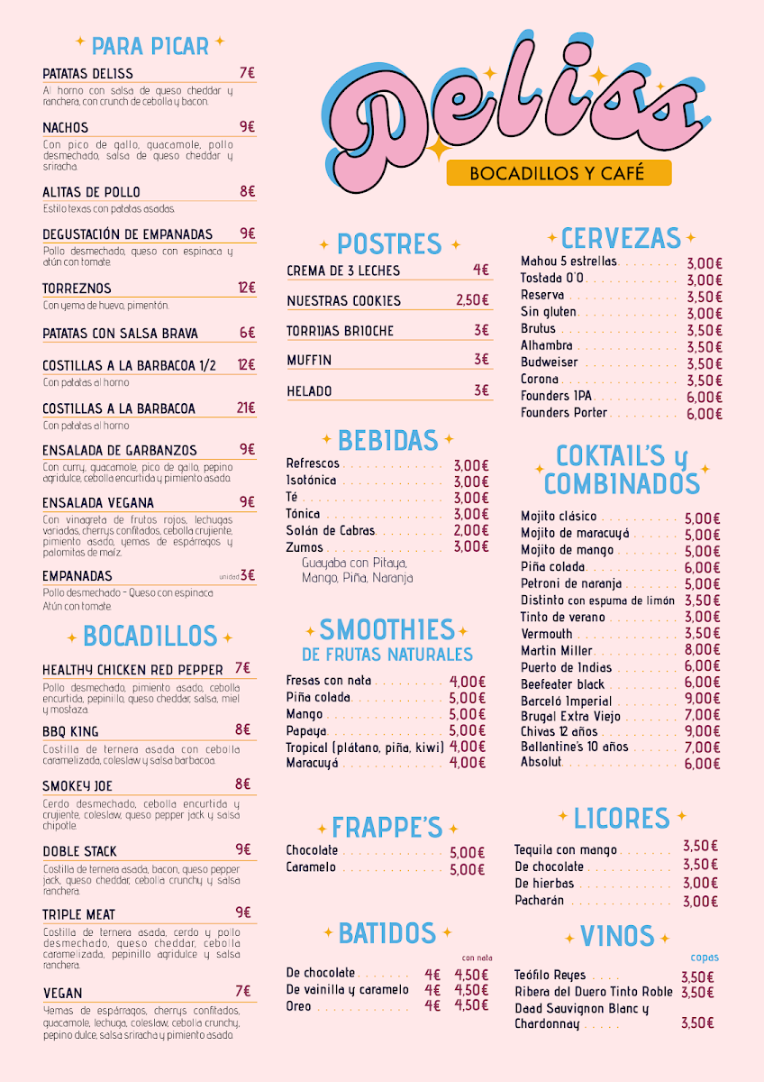 Deliss Photo Menu 1