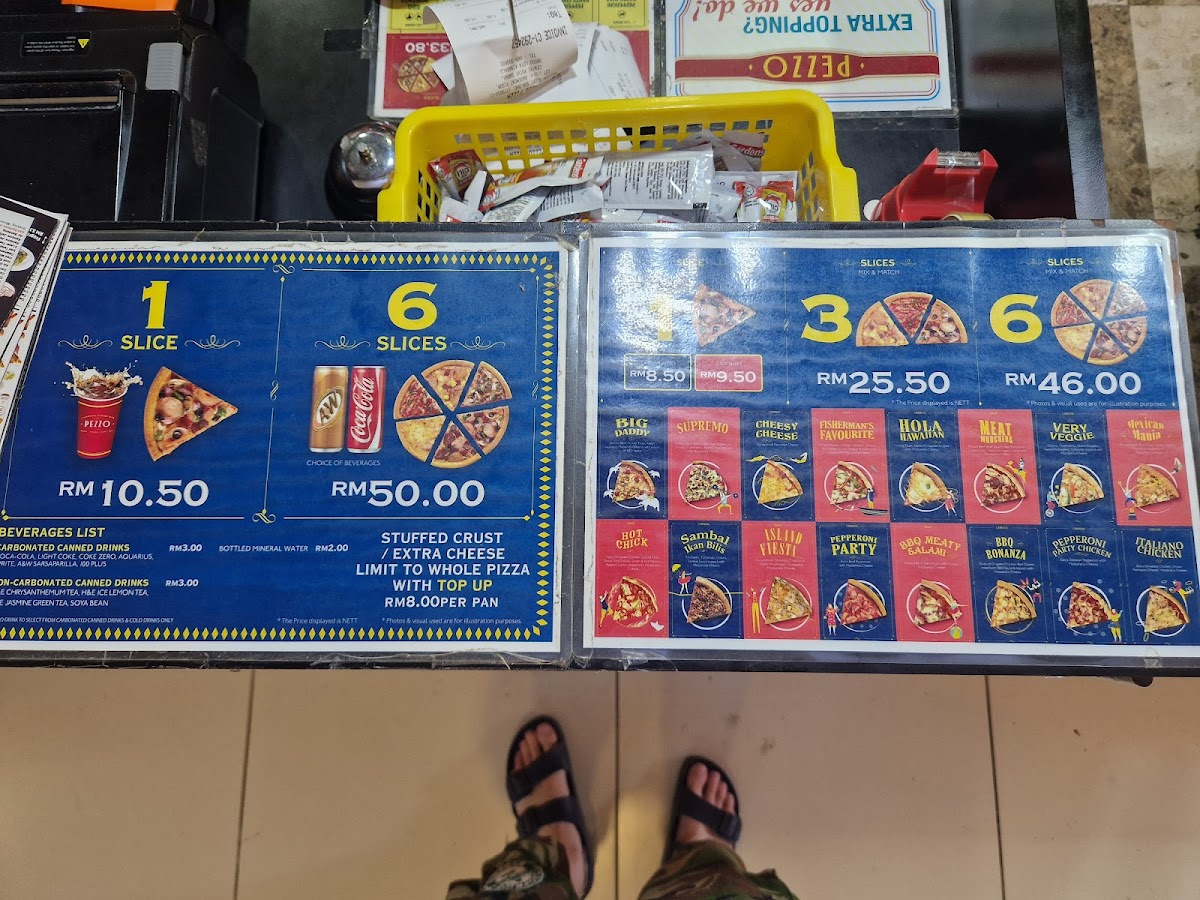 PEZZO @ Centre Point Photo Menu 1