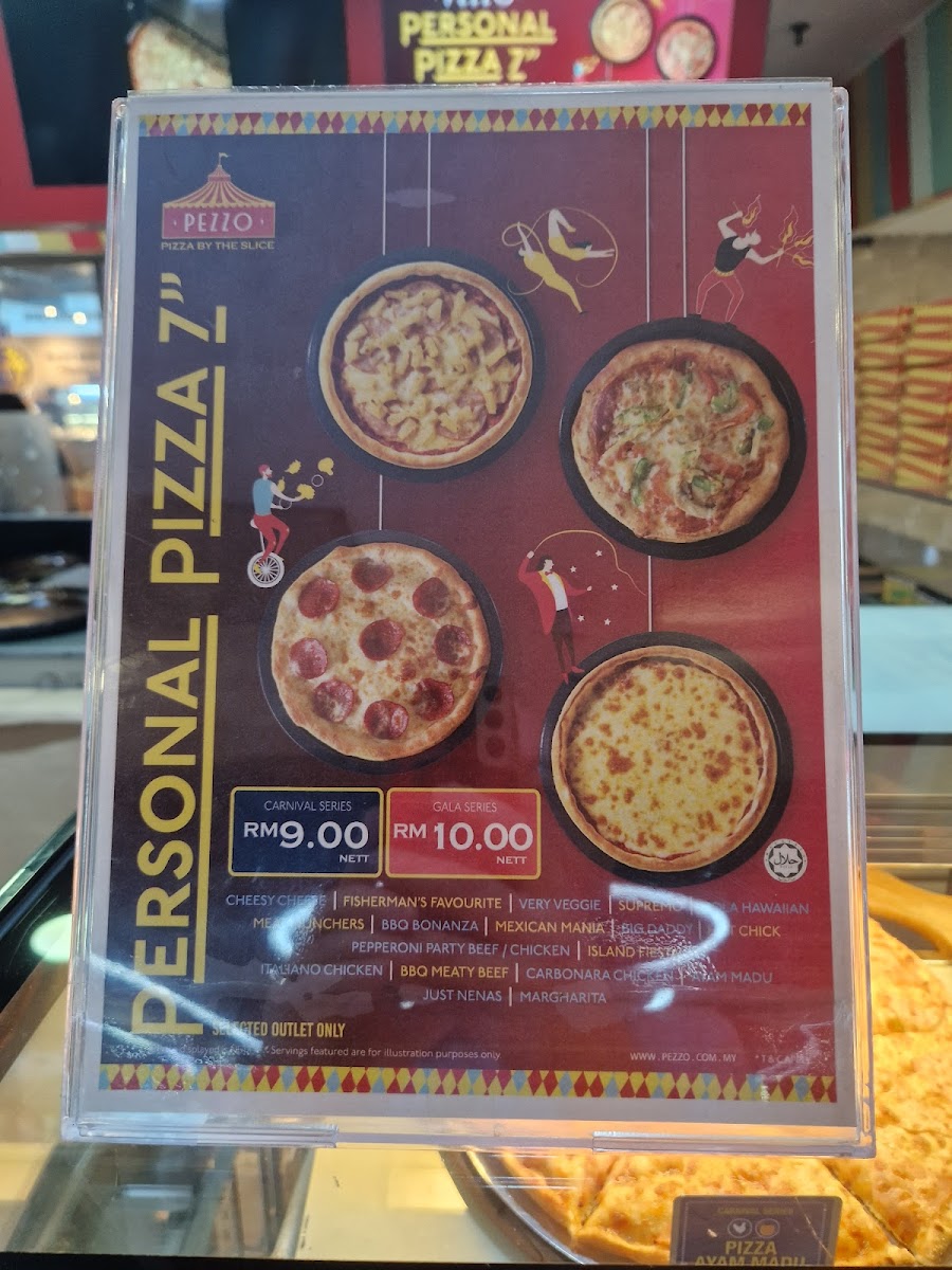 PEZZO @ Centre Point Photo Menu 3