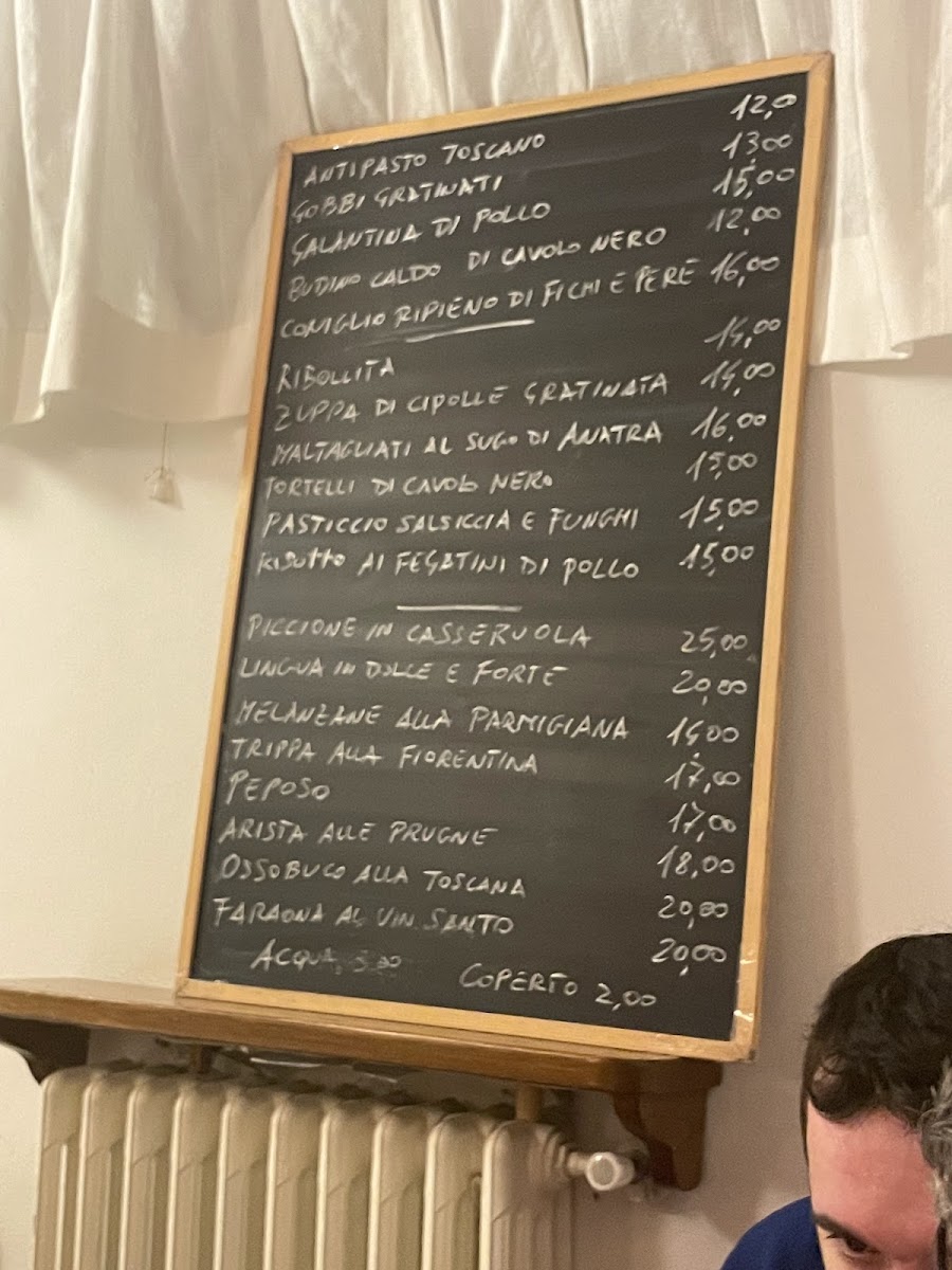 Su Pe' I' Canto Photo Menu 1