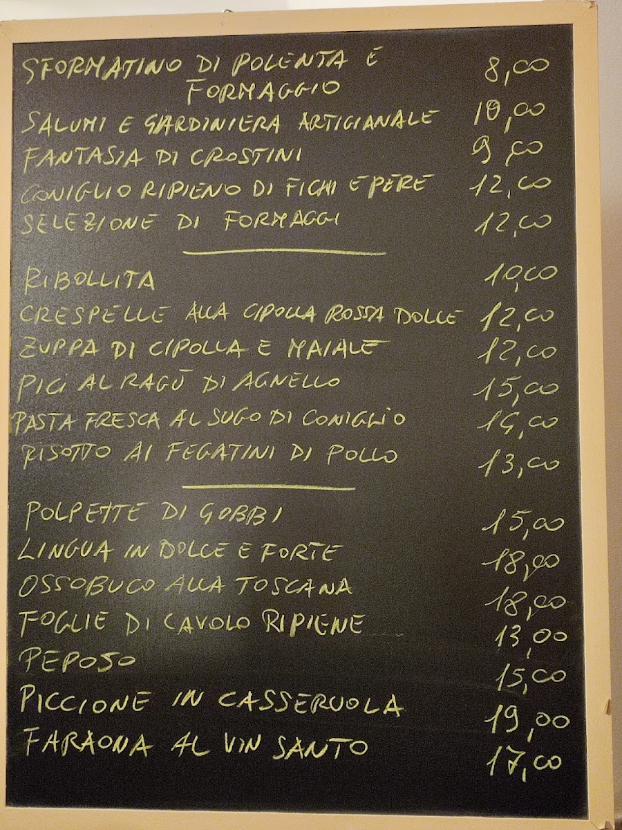 Su Pe' I' Canto Photo Menu 8